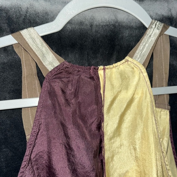 Tea & Honey Silk Color Block Tank Top 🌵S - Picture 4 of 9